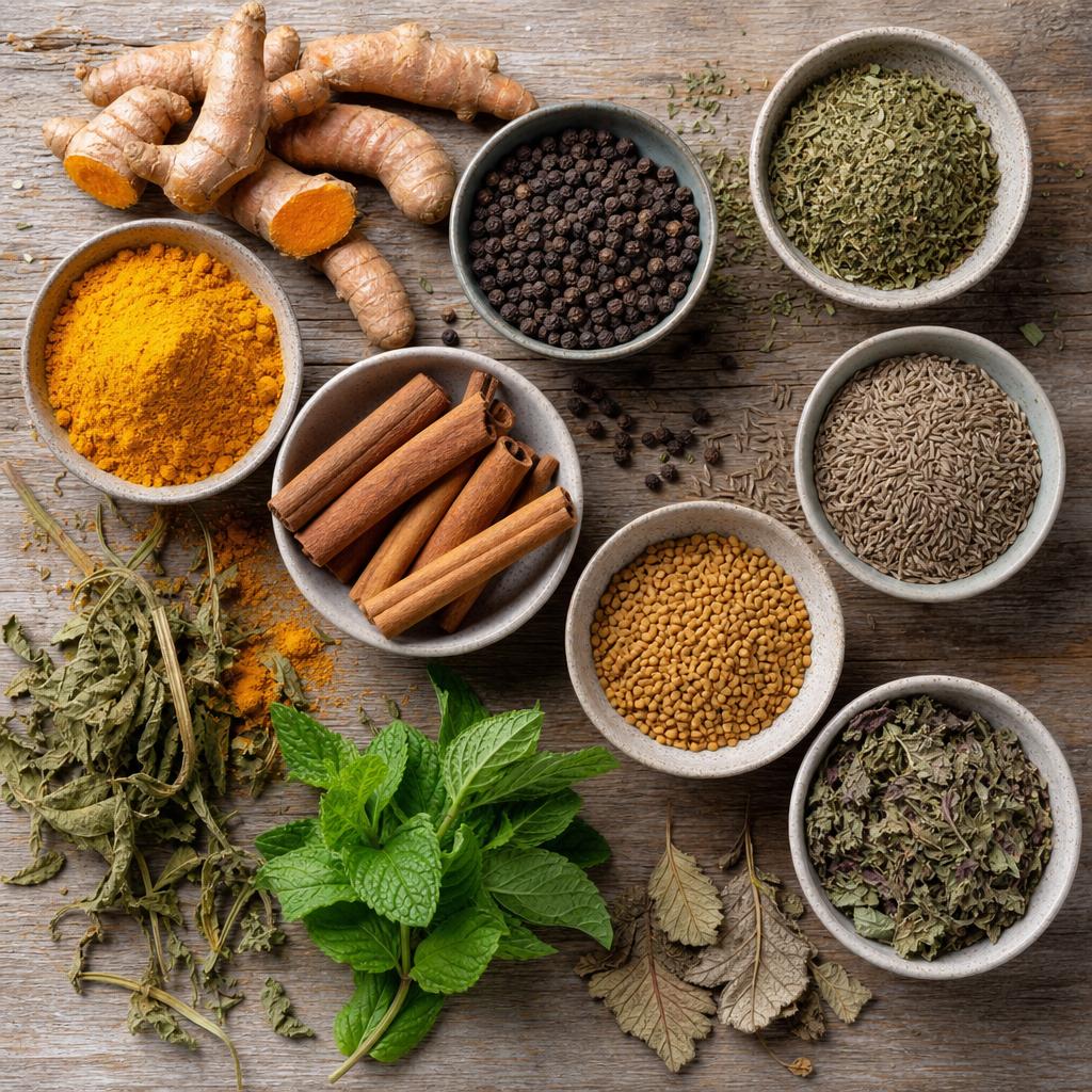 Fresh herbs — the language of the body